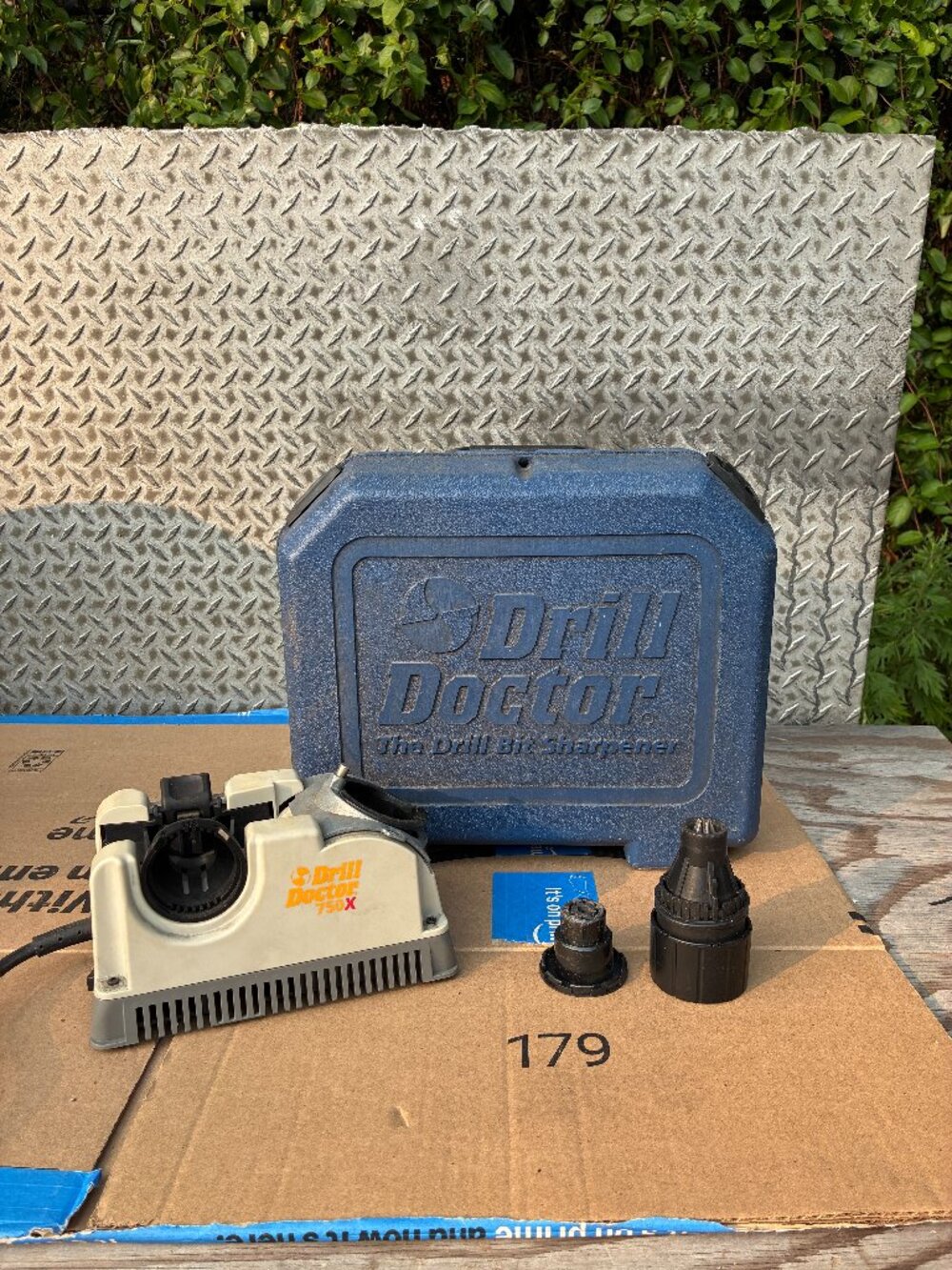 Drill Doctor 750X Electric Drill Bit Sharpener Kit With Case